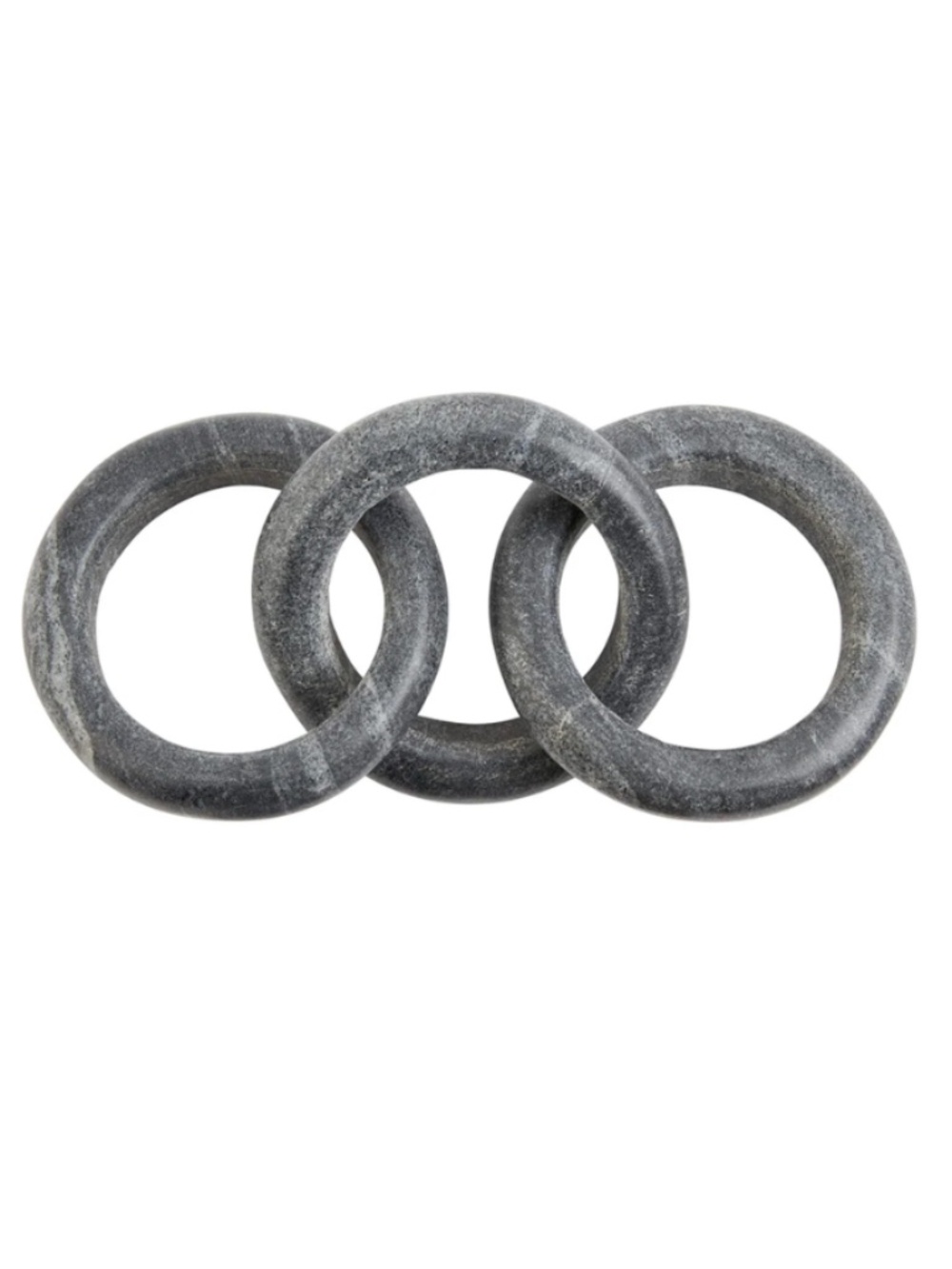 Grey Marble Link Chain Decor